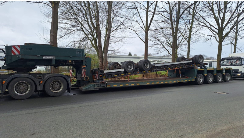 Goldhofer TiefladerSTZ-VH4-50/80 - Semi-remorque surbaissé: photos 1 Goldhofer TiefladerSTZ-VH4-50/80 - Semi-remorque surbaissé: photos 1