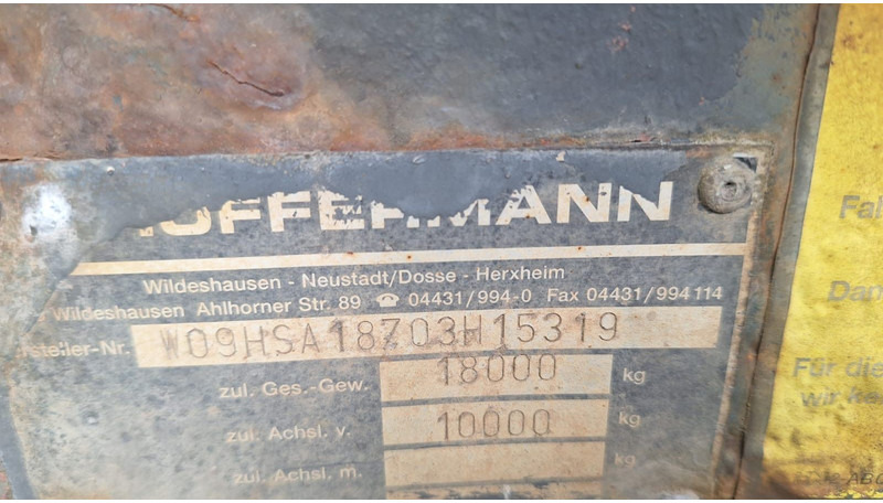 Huffermann HSA 1870 Abrollanhänger - Remorque ampliroll/ Multibenne: photos 5 Huffermann HSA 1870 Abrollanhänger - Remorque ampliroll/ Multibenne: photos 5