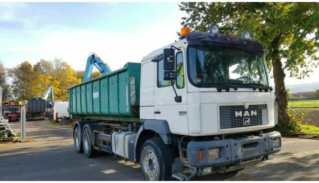 MAN 27.403MAN 6x4 Abroller/Kipper Mulde - Camion benne: photos 2 MAN 27.403MAN 6x4 Abroller/Kipper Mulde - Camion benne: photos 2