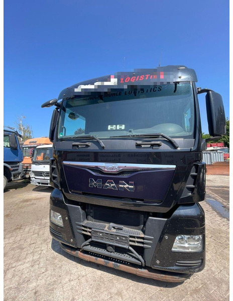 MAN TGX 26.440 6x2 LLW Pritsche mit Kran Palfinge - Camion plateau, Camion grue: photos 5 MAN TGX 26.440 6x2 LLW Pritsche mit Kran Palfinge - Camion plateau, Camion grue: photos 5