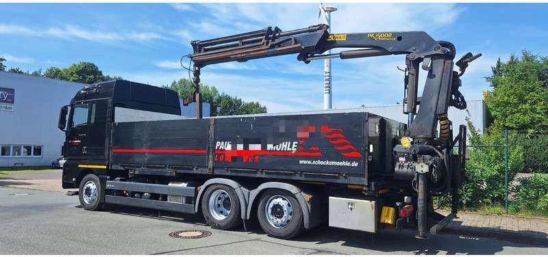 MAN TGX 26.440 6x2 LLW Pritsche mit Kran Palfinge - Camion plateau, Camion grue: photos 3 MAN TGX 26.440 6x2 LLW Pritsche mit Kran Palfinge - Camion plateau, Camion grue: photos 3