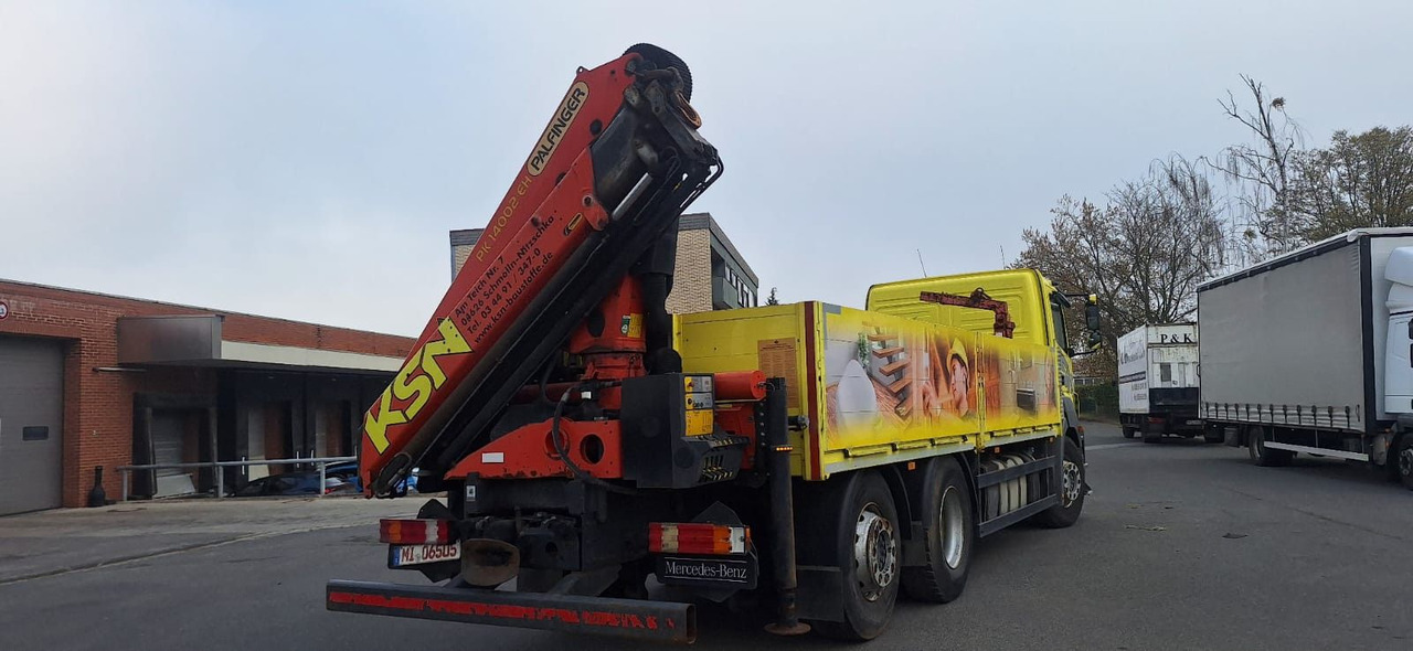 Mercedes-Benz 2636 Axor 3-Achser 6x2 mit Kran PK14002+Funk - Camion plateau, Camion grue: photos 5 Mercedes-Benz 2636 Axor 3-Achser 6x2 mit Kran PK14002+Funk - Camion plateau, Camion grue: photos 5