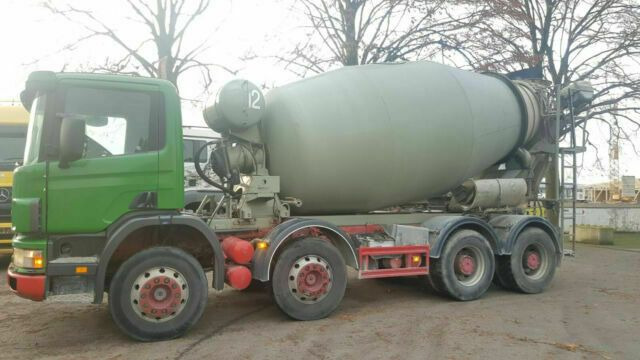 Scania 124-380PS 8x4 9-Qubik Stetter Euro:4 ZF-Schalte - Camion malaxeur: photos 3 Scania 124-380PS 8x4 9-Qubik Stetter Euro:4 ZF-Schalte - Camion malaxeur: photos 3