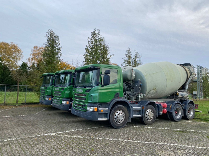 Scania 2x P360 Betonmischer 8x4 Blatt/Blatt E6 2 stück - Camion malaxeur: photos 4 Scania 2x P360 Betonmischer 8x4 Blatt/Blatt E6 2 stück - Camion malaxeur: photos 4
