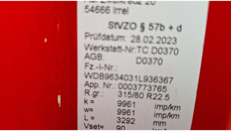 Mercedes-Benz 1845 Actros 4 2-Achser 4x2 SZM - Tracteur routier: photos 5 Mercedes-Benz 1845 Actros 4 2-Achser 4x2 SZM - Tracteur routier: photos 5