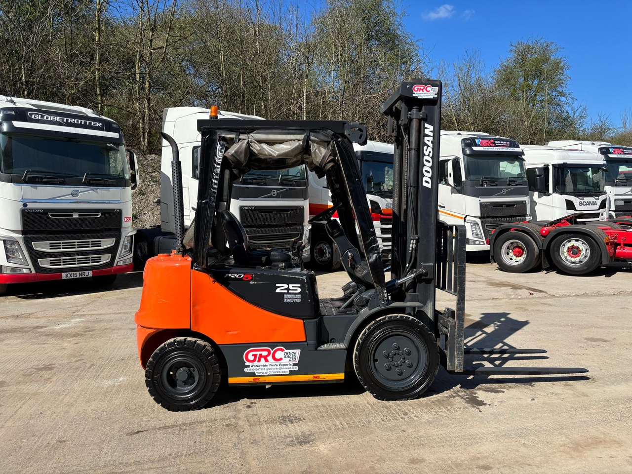 Chariot élévateur diesel 2012 DOOSAN D25S-5 Forklift: photos 6