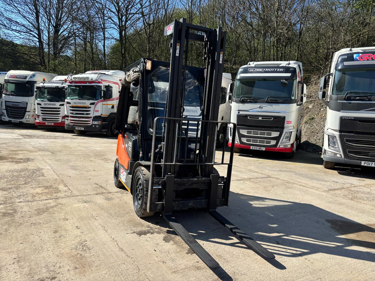 Chariot élévateur diesel 2012 DOOSAN D25S-5 Forklift: photos 12