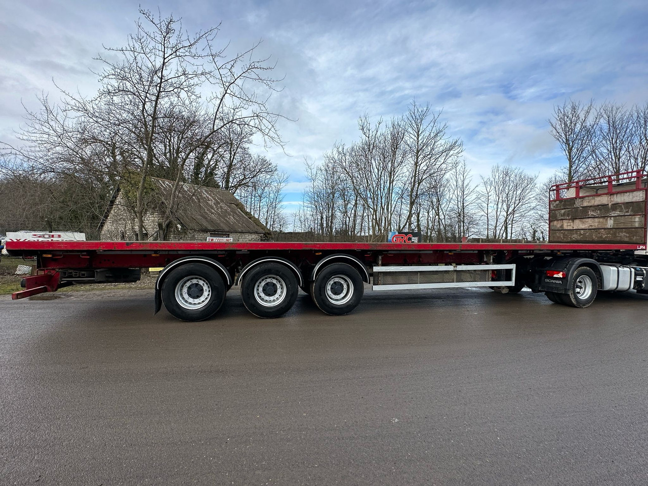 SDC triaxle Trailer - Semi-remorque plateau: photos 2 SDC triaxle Trailer - Semi-remorque plateau: photos 2