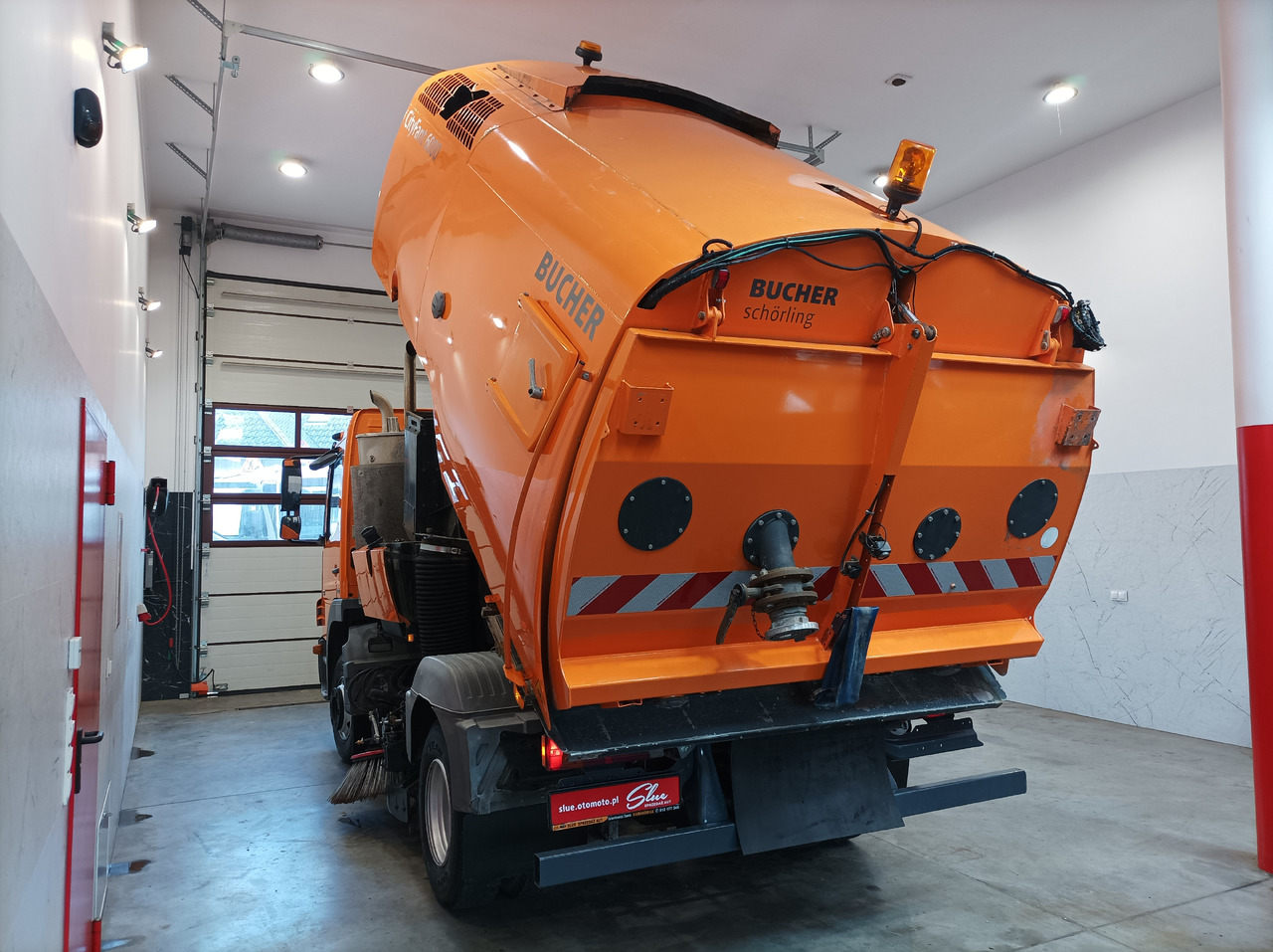 Balayeuse de voirie MERCEDES-BENZ Atego 1018 Zamiatarka Kehrmaschine BUCHER Szczotki L/R PM10 2 Silniki 2012r: photos 9