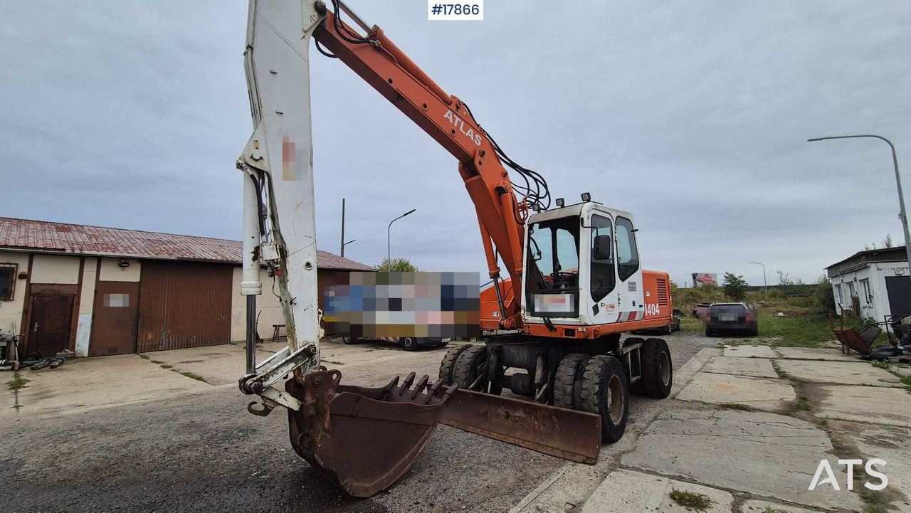 1995 Atlas 1404 - Pelle sur pneus: photos 5 1995 Atlas 1404 - Pelle sur pneus: photos 5