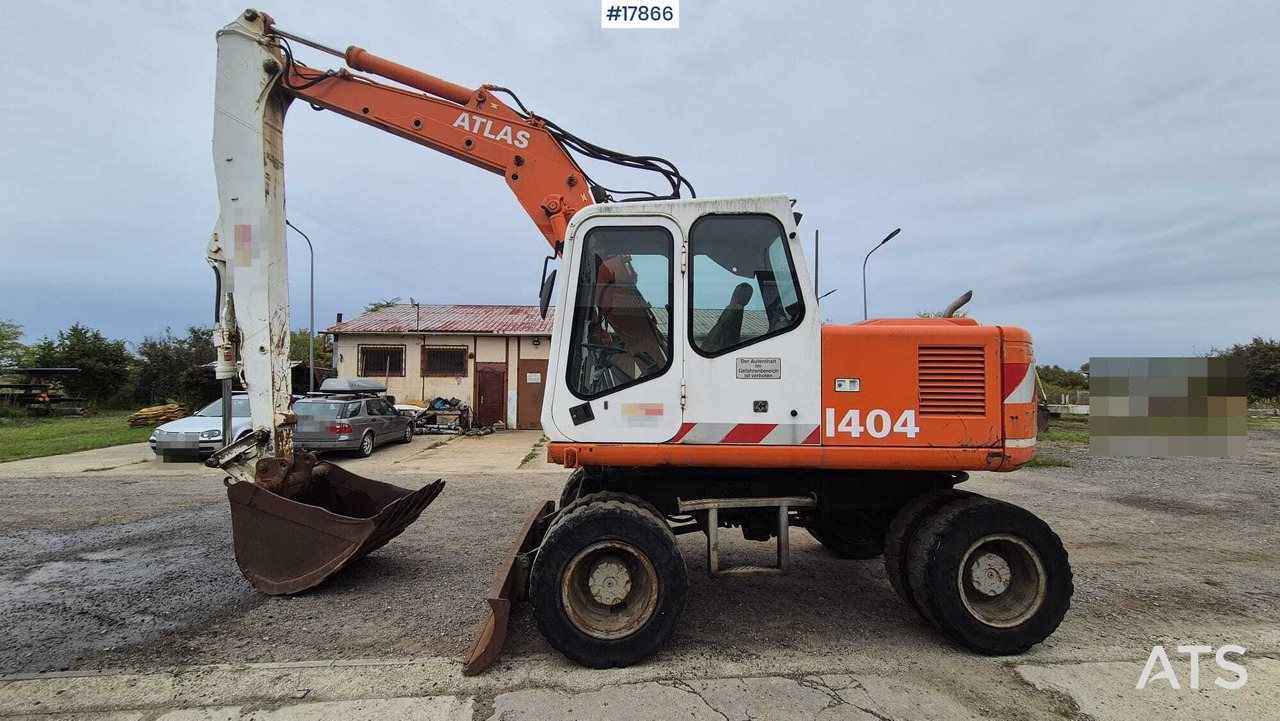 1995 Atlas 1404 - Pelle sur pneus: photos 4 1995 Atlas 1404 - Pelle sur pneus: photos 4