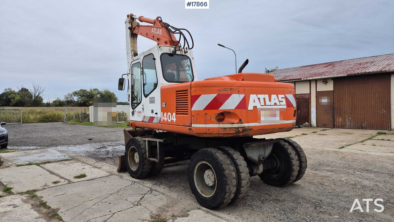 1995 Atlas 1404 - Pelle sur pneus: photos 3 1995 Atlas 1404 - Pelle sur pneus: photos 3