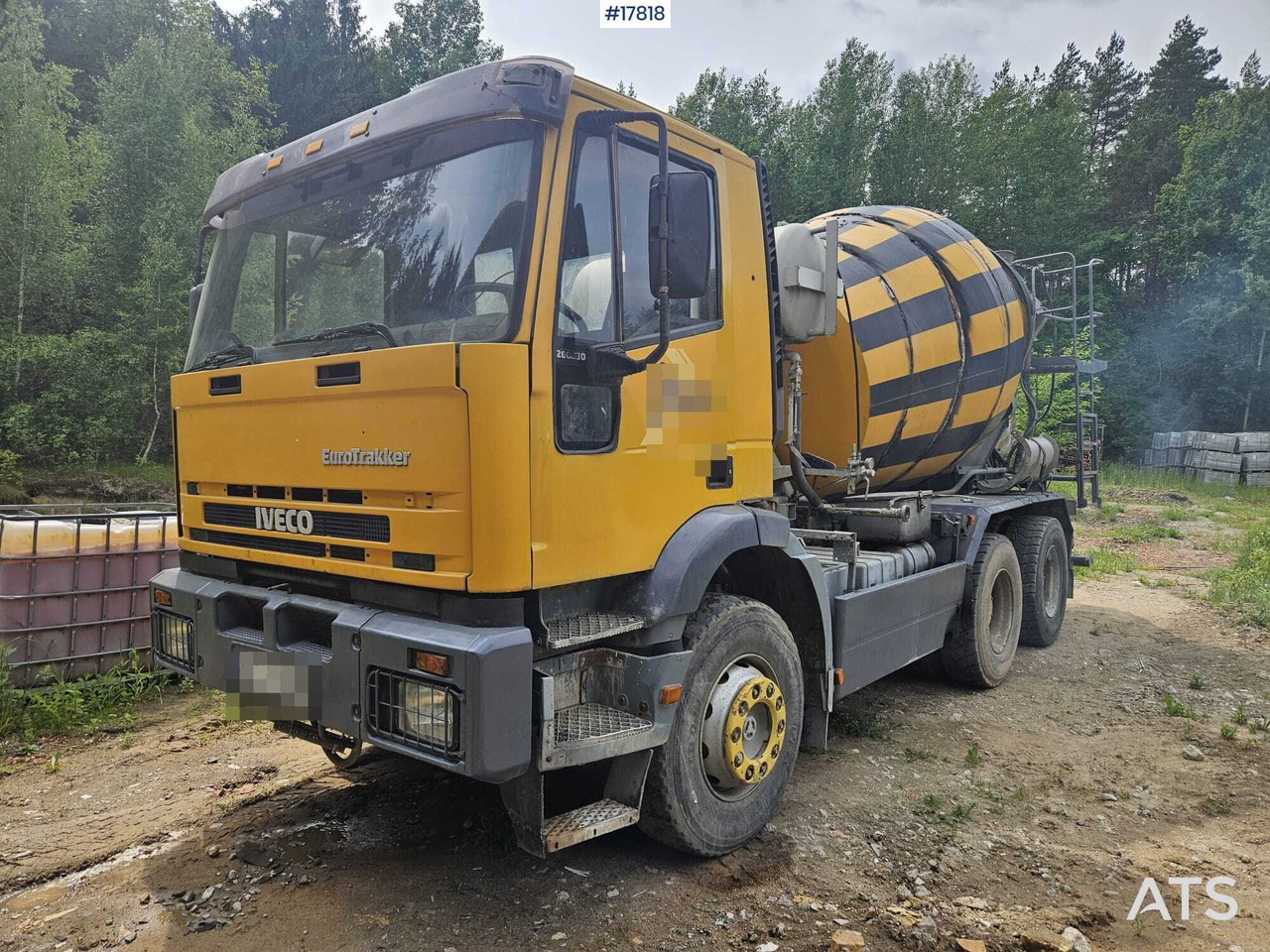 2000 Renault Magirus Eurotrakker - Camion malaxeur: photos 1 2000 Renault Magirus Eurotrakker - Camion malaxeur: photos 1