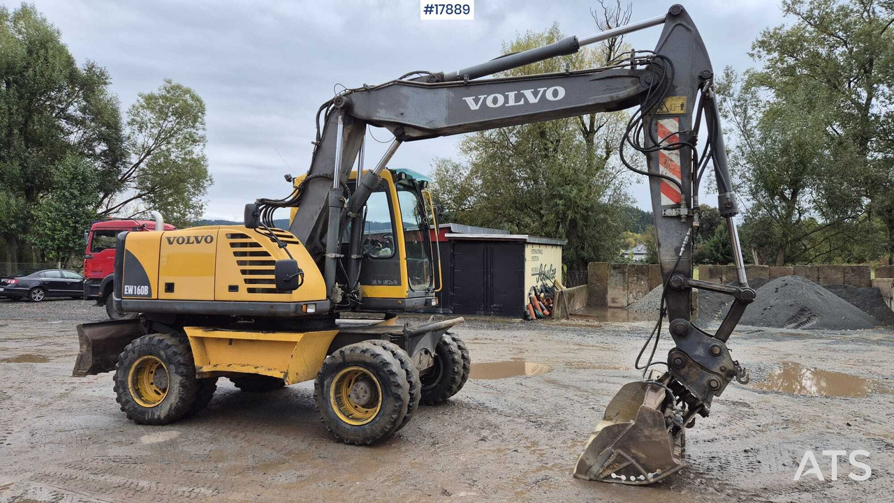 Pelle sur pneus 2004 Volvo EW160B: photos 9 Pelle sur pneus 2004 Volvo EW160B: photos 9