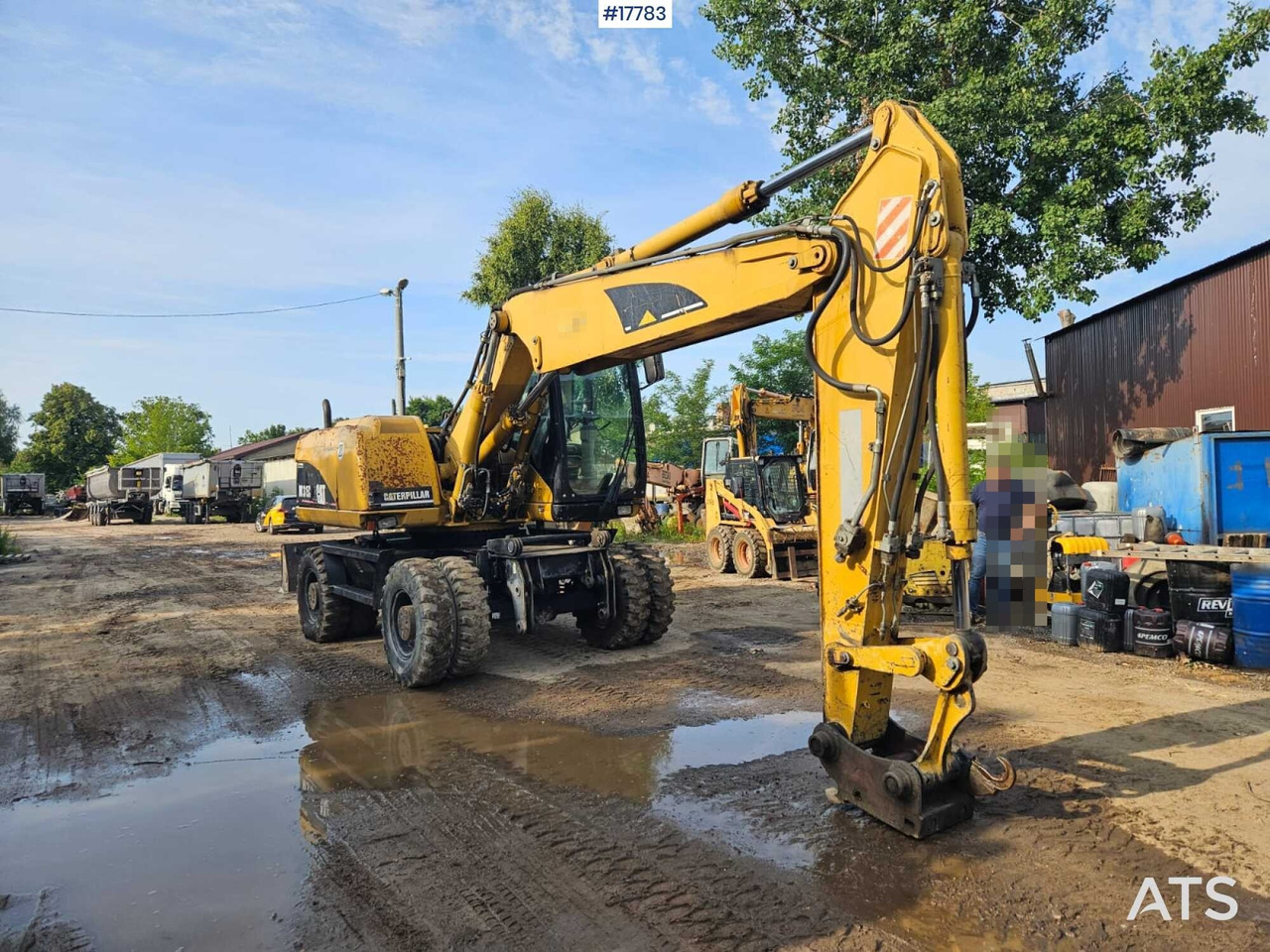 2006 CAT M315C - Pelle sur pneus: photos 2 2006 CAT M315C - Pelle sur pneus: photos 2