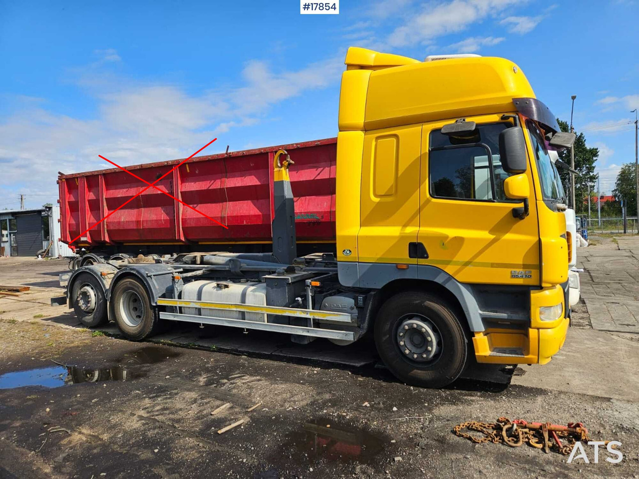 2009 DAF CF 85.410 - Camion ampliroll: photos 1 2009 DAF CF 85.410 - Camion ampliroll: photos 1