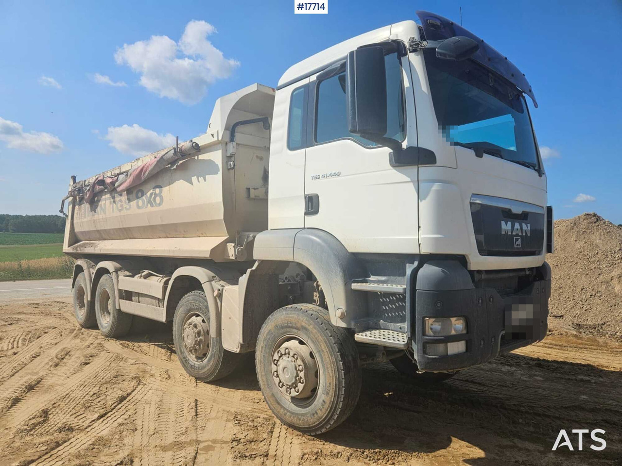 2009 MAN TGS 41.440 - Camion benne: photos 2 2009 MAN TGS 41.440 - Camion benne: photos 2