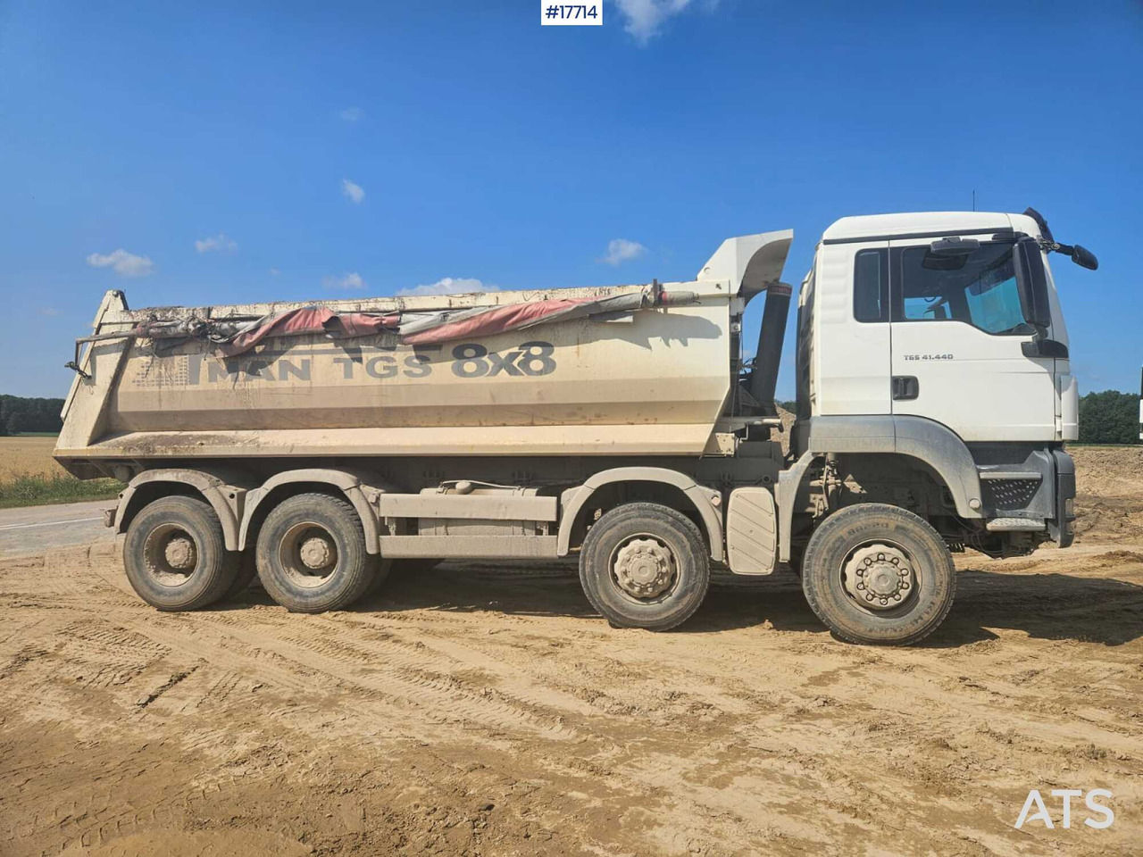 2009 MAN TGS 41.440 - Camion benne: photos 5 2009 MAN TGS 41.440 - Camion benne: photos 5