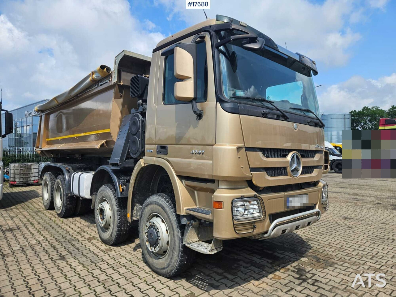 2012 Mercedes Actros 4141 - Camion benne: photos 1 2012 Mercedes Actros 4141 - Camion benne: photos 1
