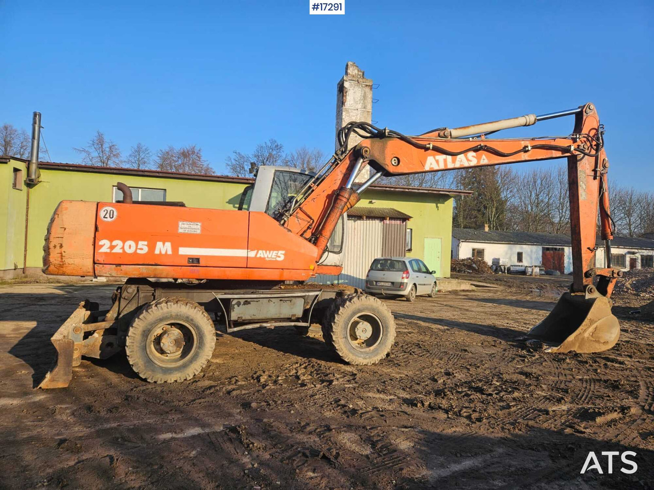 ATLAS 2205 M wheeled excavator (2005) - Pelle sur pneus: photos 5 ATLAS 2205 M wheeled excavator (2005) - Pelle sur pneus: photos 5