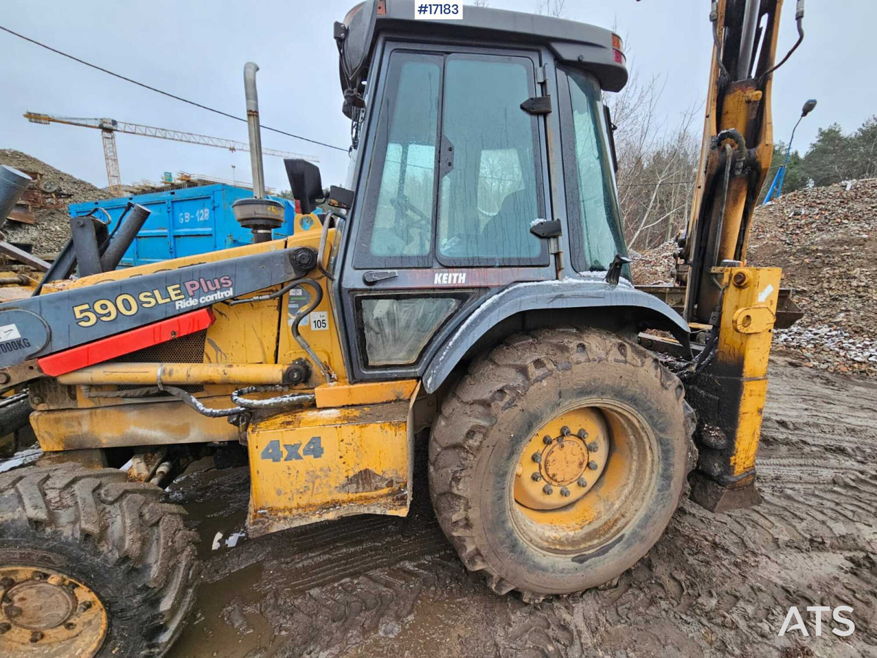 Backhoe loader CASE 590 Super LE PLUS (2000) - Tractopelle: photos 5 Backhoe loader CASE 590 Super LE PLUS (2000) - Tractopelle: photos 5