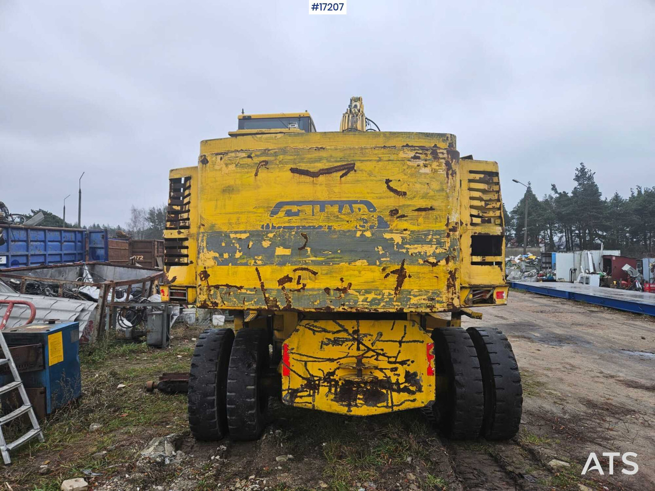 Pelle sur pneus Industry excavator COLMAR 601 (2008): photos 9