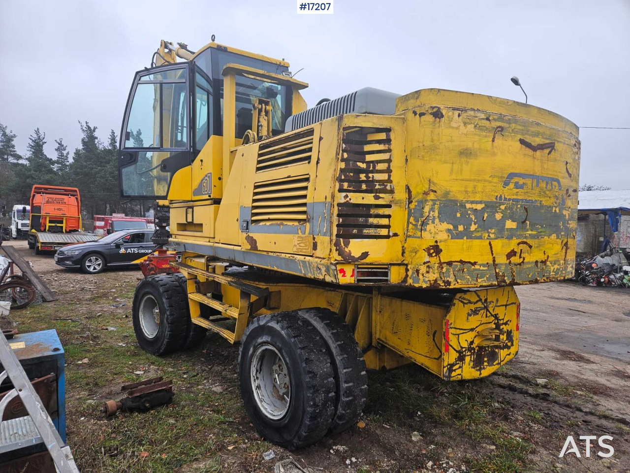 Pelle sur pneus Industry excavator COLMAR 601 (2008): photos 7
