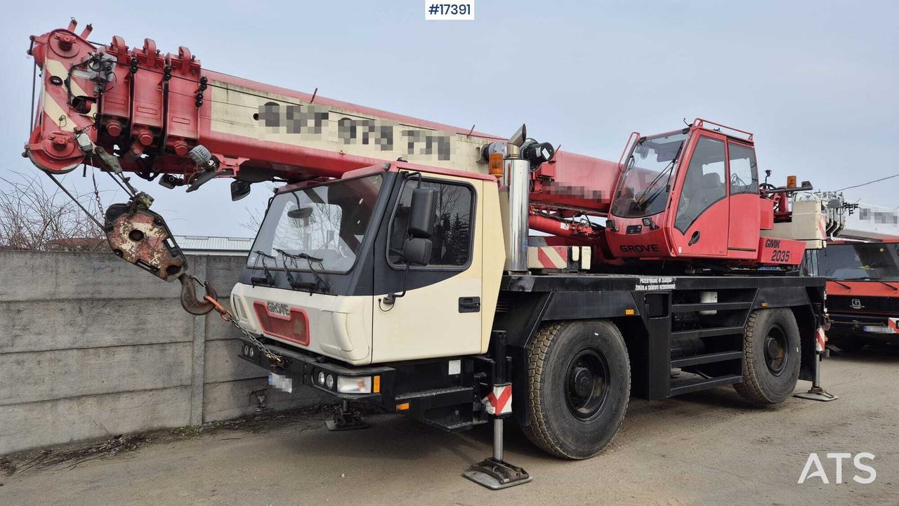Mobile Crane GROVE GMK 2035E (2009) - Grue mobile: photos 1 Mobile Crane GROVE GMK 2035E (2009) - Grue mobile: photos 1