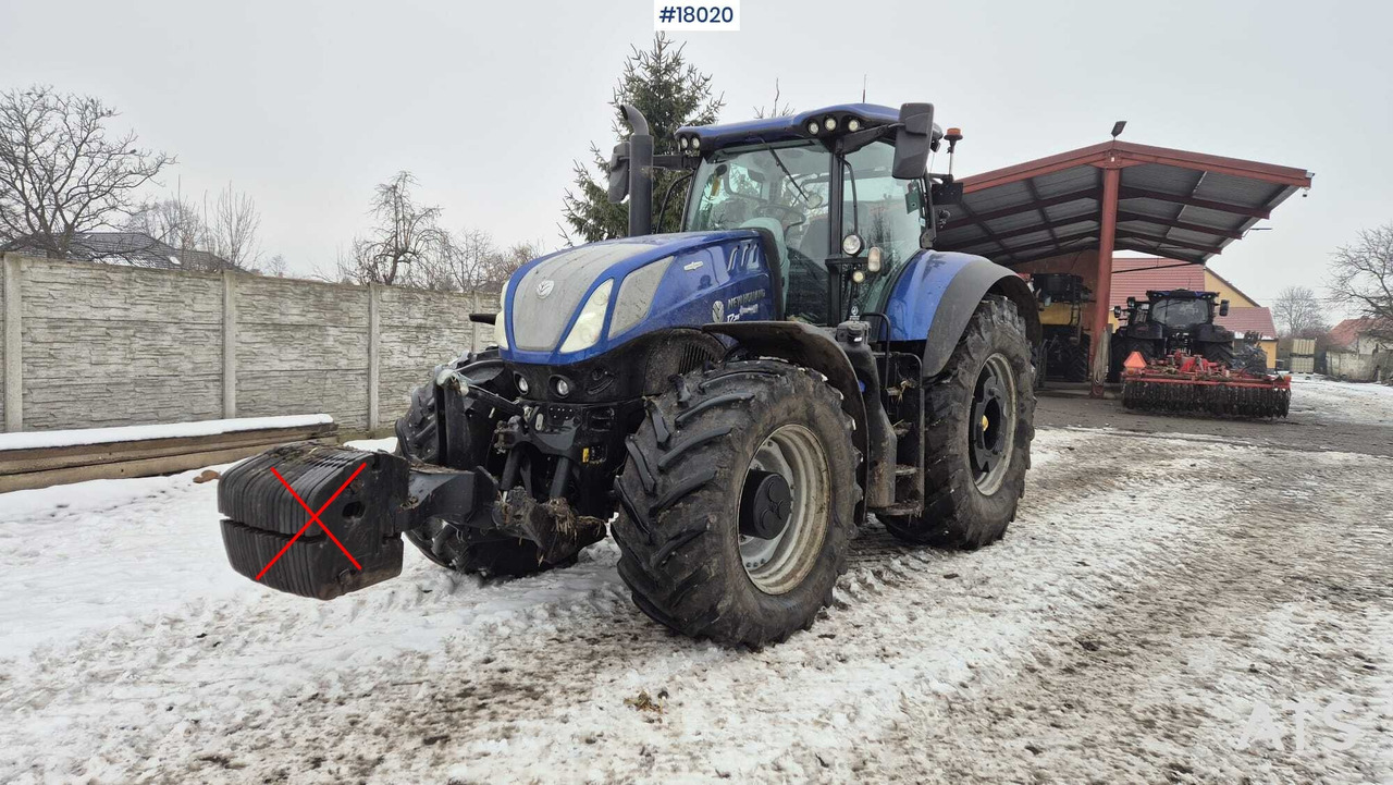 New Holland T7.315 AC agricultural tractor (2018) - Tracteur agricole: photos 1 New Holland T7.315 AC agricultural tractor (2018) - Tracteur agricole: photos 1