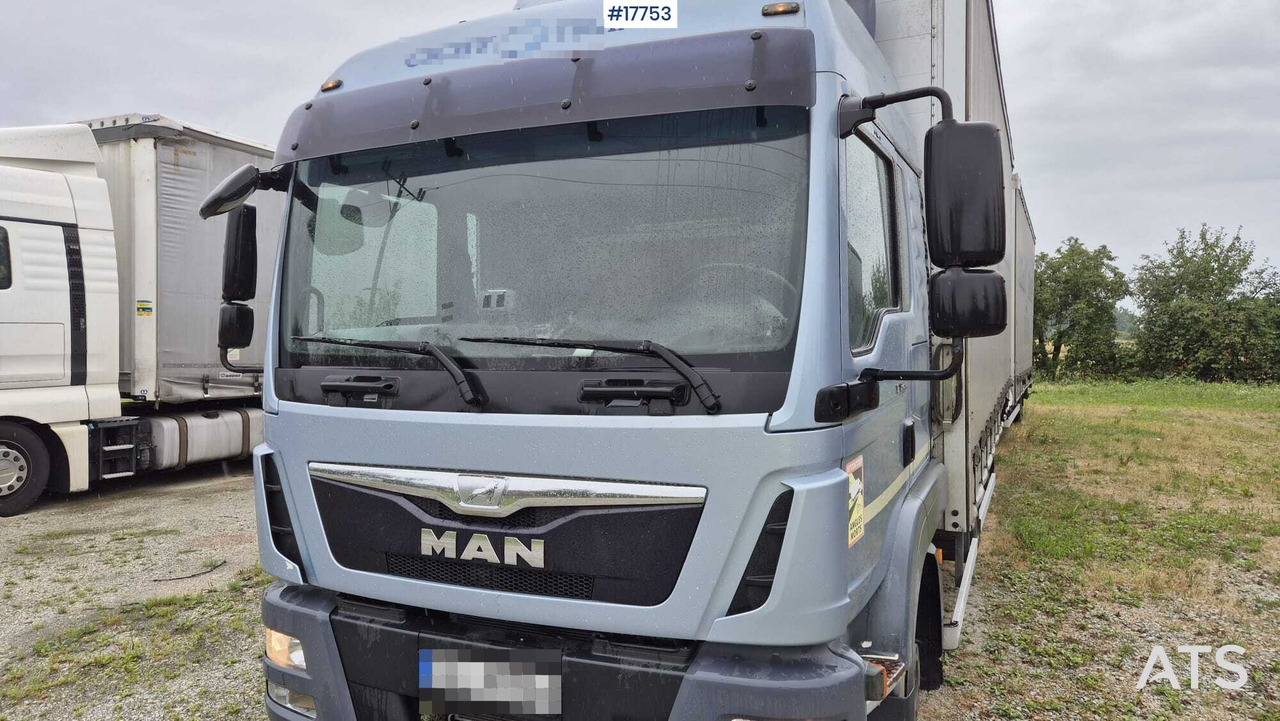 Tandem MAN TGL 8.250 (2014) - Camion à rideaux coulissants: photos 3 Tandem MAN TGL 8.250 (2014) - Camion à rideaux coulissants: photos 3