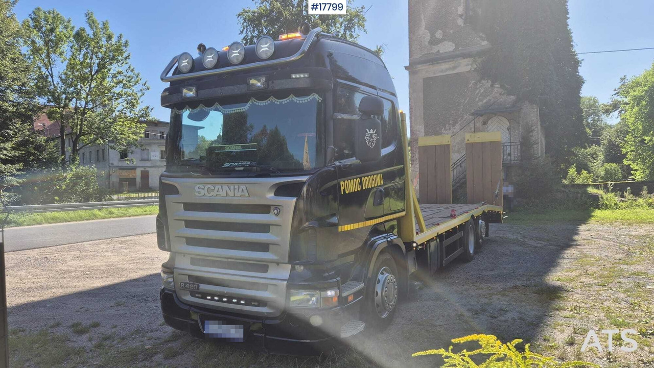 Tow truck / Roadside assistance SCANIA 6x2 R420 (2005) - Remorqueuse: photos 5 Tow truck / Roadside assistance SCANIA 6x2 R420 (2005) - Remorqueuse: photos 5
