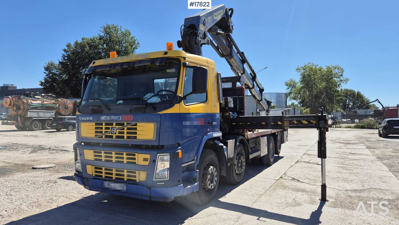 Truck VOLVO FM12 HDS - PALFINGER PK 42502 - Camion plateau, Camion grue: photos 4 Truck VOLVO FM12 HDS - PALFINGER PK 42502 - Camion plateau, Camion grue: photos 4