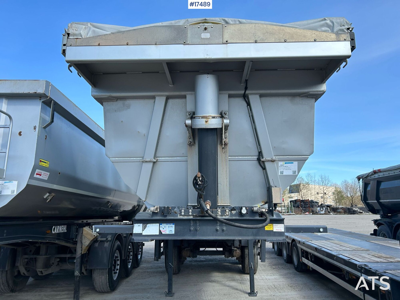 Truck semi-trailer, tipper MEIERLING MSK 18 (2017) - Semi-remorque benne: photos 4 Truck semi-trailer, tipper MEIERLING MSK 18 (2017) - Semi-remorque benne: photos 4