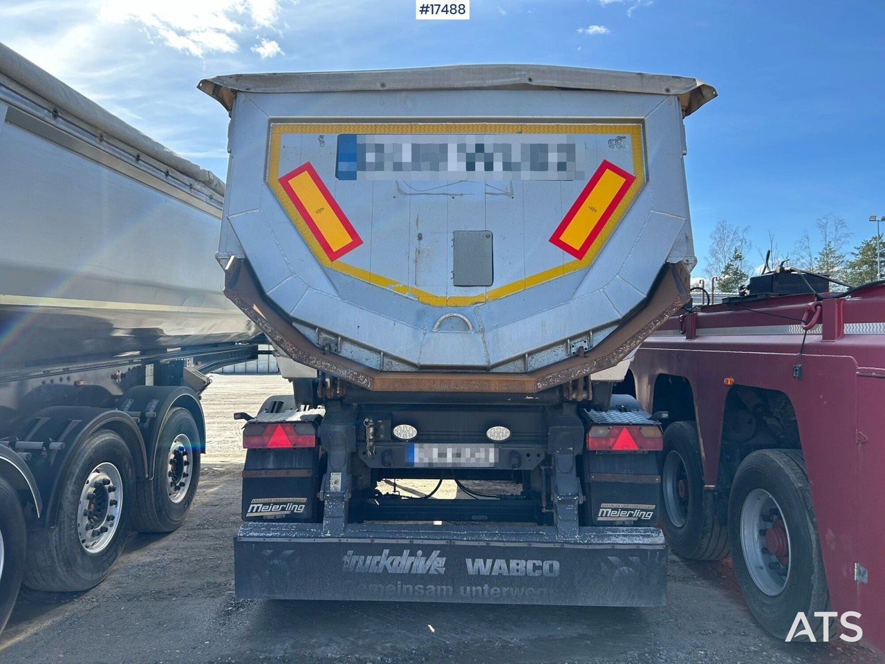 Truck semi-trailer, tipper MEIERLING MSK 18 (2017) - Semi-remorque benne: photos 4 Truck semi-trailer, tipper MEIERLING MSK 18 (2017) - Semi-remorque benne: photos 4