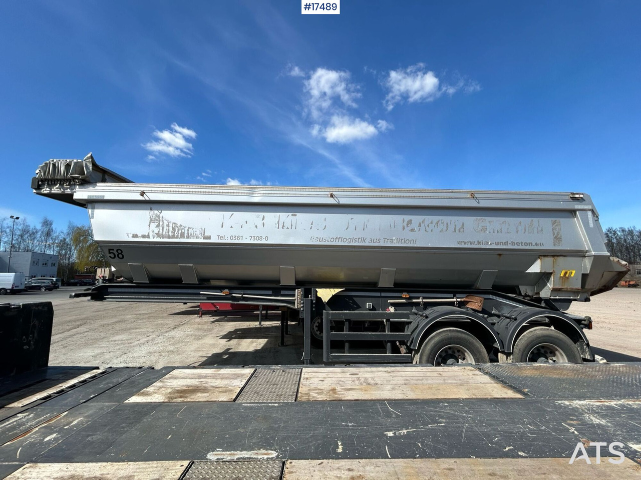 Truck semi-trailer, tipper MEIERLING MSK 18 (2017) - Semi-remorque benne: photos 2 Truck semi-trailer, tipper MEIERLING MSK 18 (2017) - Semi-remorque benne: photos 2