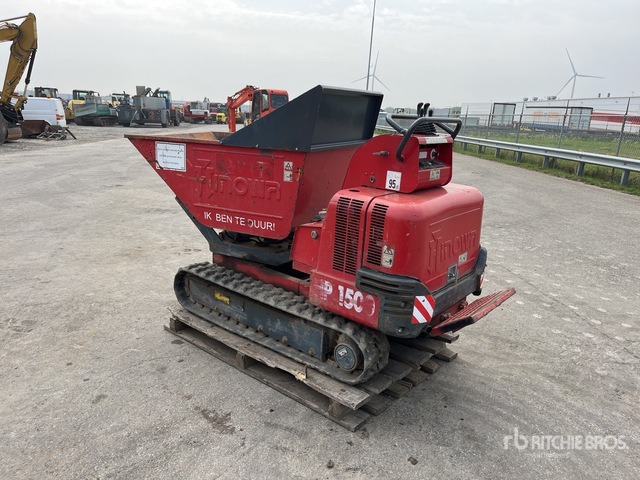 2002 Hinowa HP1500/2 Stand-On Swivel Crawler Dumper - Tombereau sur chenilles: photos 3 2002 Hinowa HP1500/2 Stand-On Swivel Crawler Dumper - Tombereau sur chenilles: photos 3