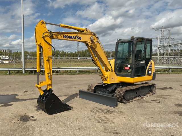 Komatsu PC56-7 Mini Excavator: <6.6t - Mini pelle: photos 2 Komatsu PC56-7 Mini Excavator: <6.6t - Mini pelle: photos 2