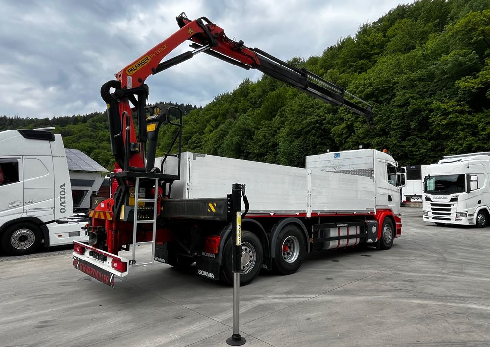 Scania G450 // 6x2// Skrzynia 6.40x2.49 // HDS Palfinger // Oś skrętna podnoszona // - Autre matériel: photos 4 Scania G450 // 6x2// Skrzynia 6.40x2.49 // HDS Palfinger // Oś skrętna podnoszona // - Autre matériel: photos 4