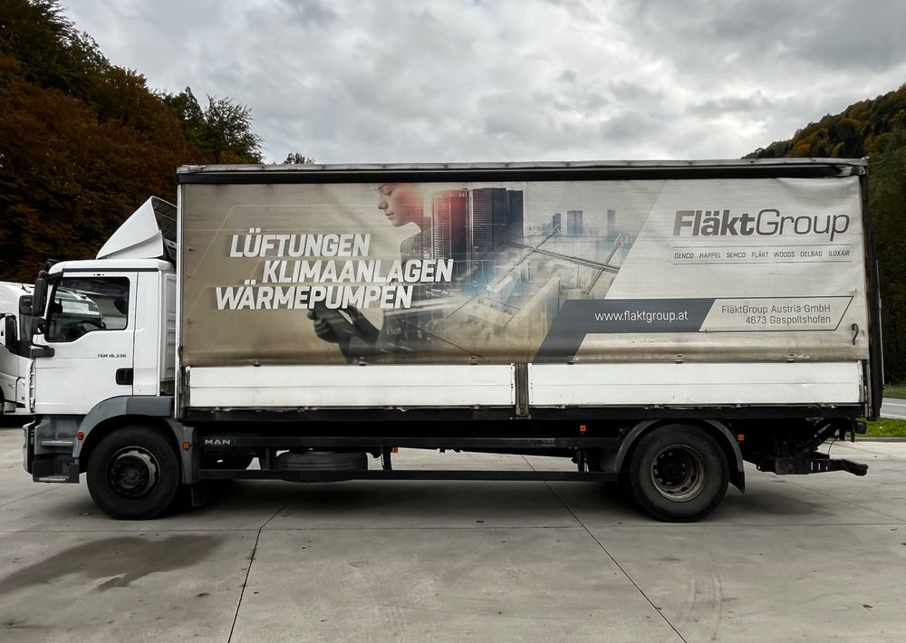 MAN TGM 18.330 4x2 // Zabudowa Burtowa // Manual // Specjalny // Ładowność 9600kg // - Camion à rideaux coulissants: photos 5 MAN TGM 18.330 4x2 // Zabudowa Burtowa // Manual // Specjalny // Ładowność 9600kg // - Camion à rideaux coulissants: photos 5