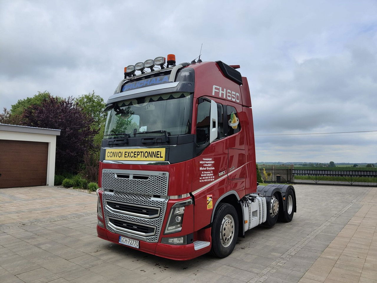 Tracteur routier Volvo FH 16.650 odstępstwa 60 Ton: photos 16