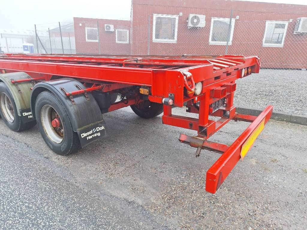 Lecitrailer 3 akslet containertrailer - Remorque porte-conteneur/ Caisse mobile: photos 5 Lecitrailer 3 akslet containertrailer - Remorque porte-conteneur/ Caisse mobile: photos 5