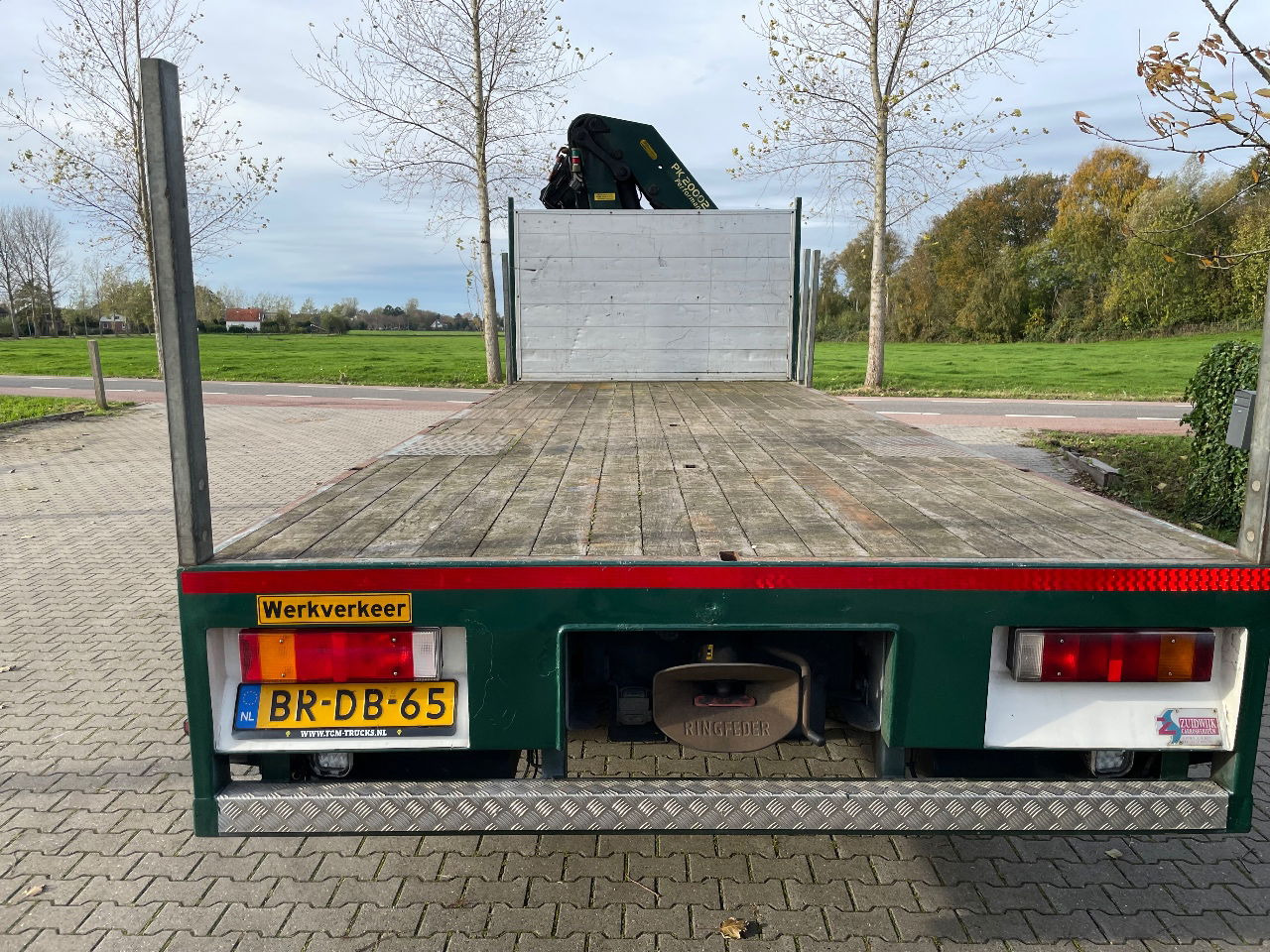 DAF CF 75.310 With Palfinger PK20002 crane - Camion plateau, Camion grue: photos 5 DAF CF 75.310 With Palfinger PK20002 crane - Camion plateau, Camion grue: photos 5