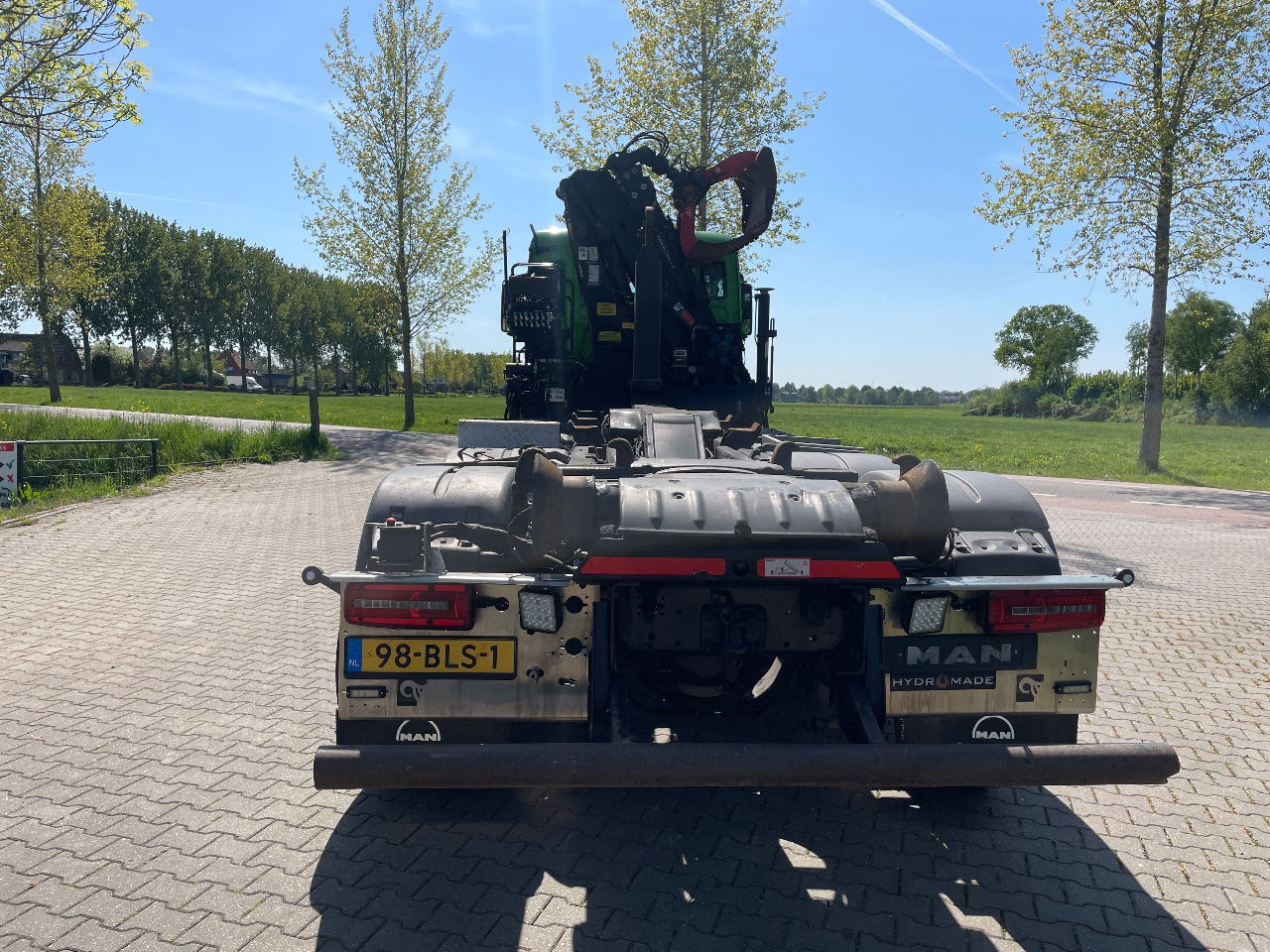 MAN TGS 35.420 met hiab 19tm Z kraan en 26t haakarm, bouwjaar 2018 - Camion porte-conteneur/ Caisse mobile, Camion grue: photos 3 MAN TGS 35.420 met hiab 19tm Z kraan en 26t haakarm, bouwjaar 2018 - Camion porte-conteneur/ Caisse mobile, Camion grue: photos 3