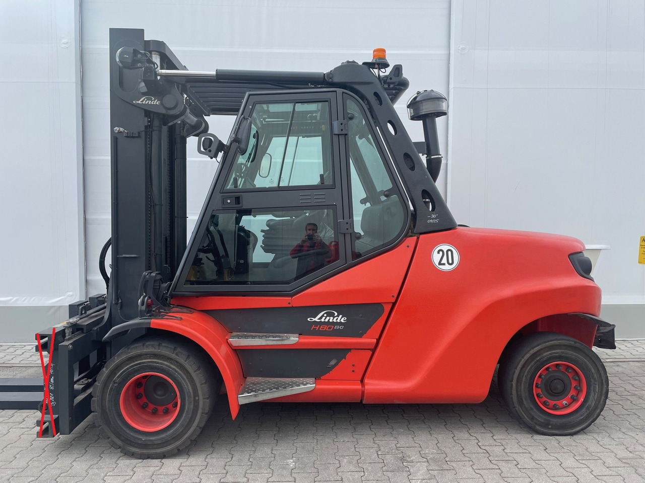 Linde H80D-03/1100-396 EVO - Chariot élévateur diesel: photos 1 Linde H80D-03/1100-396 EVO - Chariot élévateur diesel: photos 1