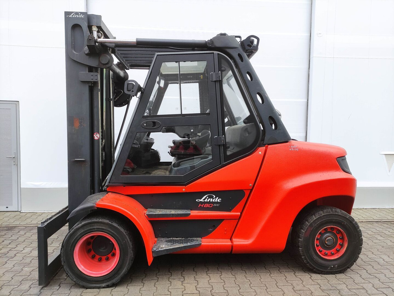 Linde H80D 900-03-396 EVO (M) - Chariot élévateur diesel: photos 1 Linde H80D 900-03-396 EVO (M) - Chariot élévateur diesel: photos 1