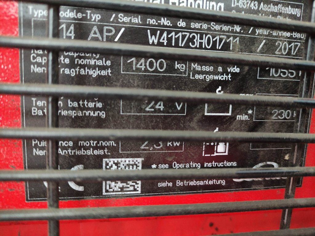 Linde L14APi - Gerbeur: photos 5 Linde L14APi - Gerbeur: photos 5