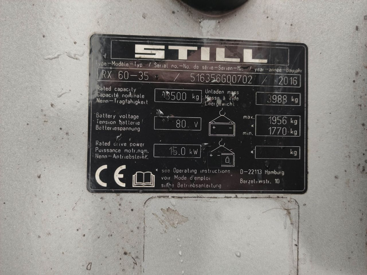Chariot élévateur électrique Still RX 60-35: photos 7
