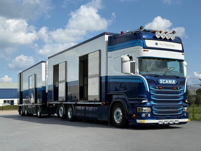 Scania R450 SHOW COMBI, SPECIAL INTERIOR, LIKE NEW, LOW MILEAGE. - Camion fourgon: photos 4 Scania R450 SHOW COMBI, SPECIAL INTERIOR, LIKE NEW, LOW MILEAGE. - Camion fourgon: photos 4