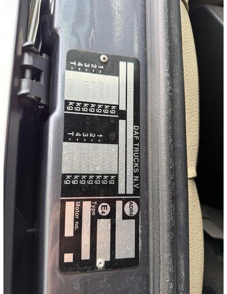 Tracteur routier DAF XF 510 FTG HANDGESCHAKELD, COMPLEET, KIEPCHASSIS, 30FT CONTAINER.: photos 20