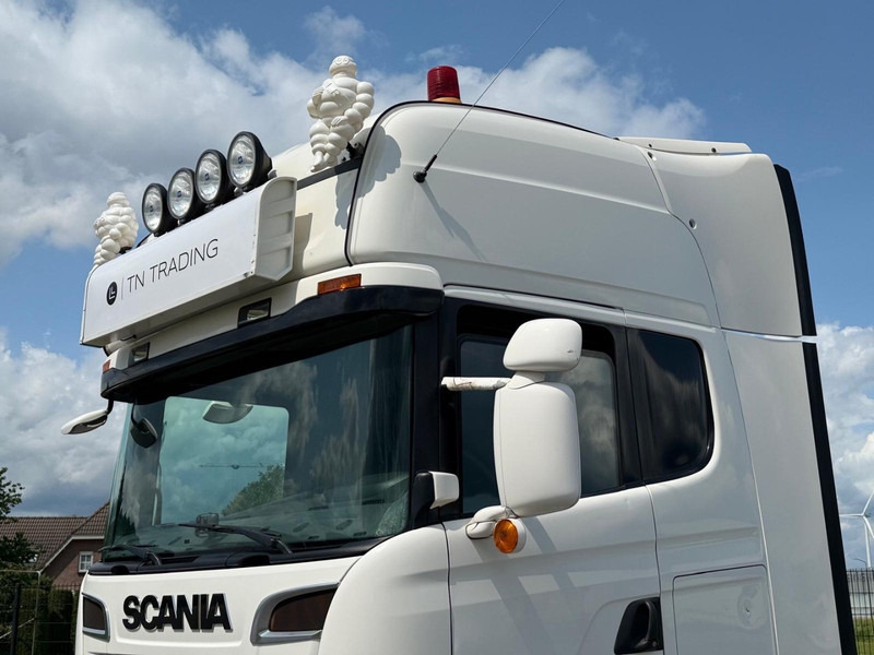 Tracteur routier Scania R500 V8 MANUEL, FULL AIR, SHOW, OPEN EXHAUST, TOP!: photos 9